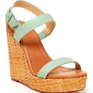 Kate Spade Dancer Wedges - Seafoam